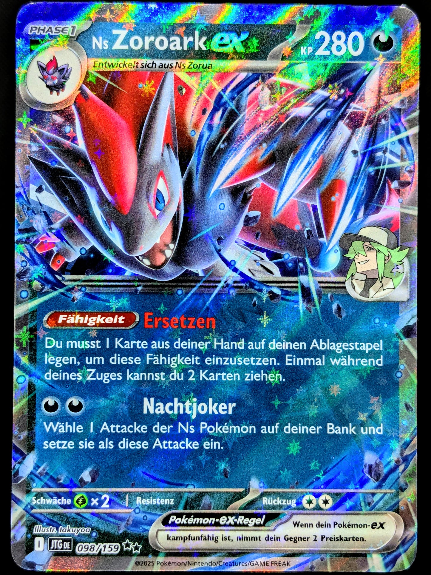 Ns Zoroark Ex 098/159 DE