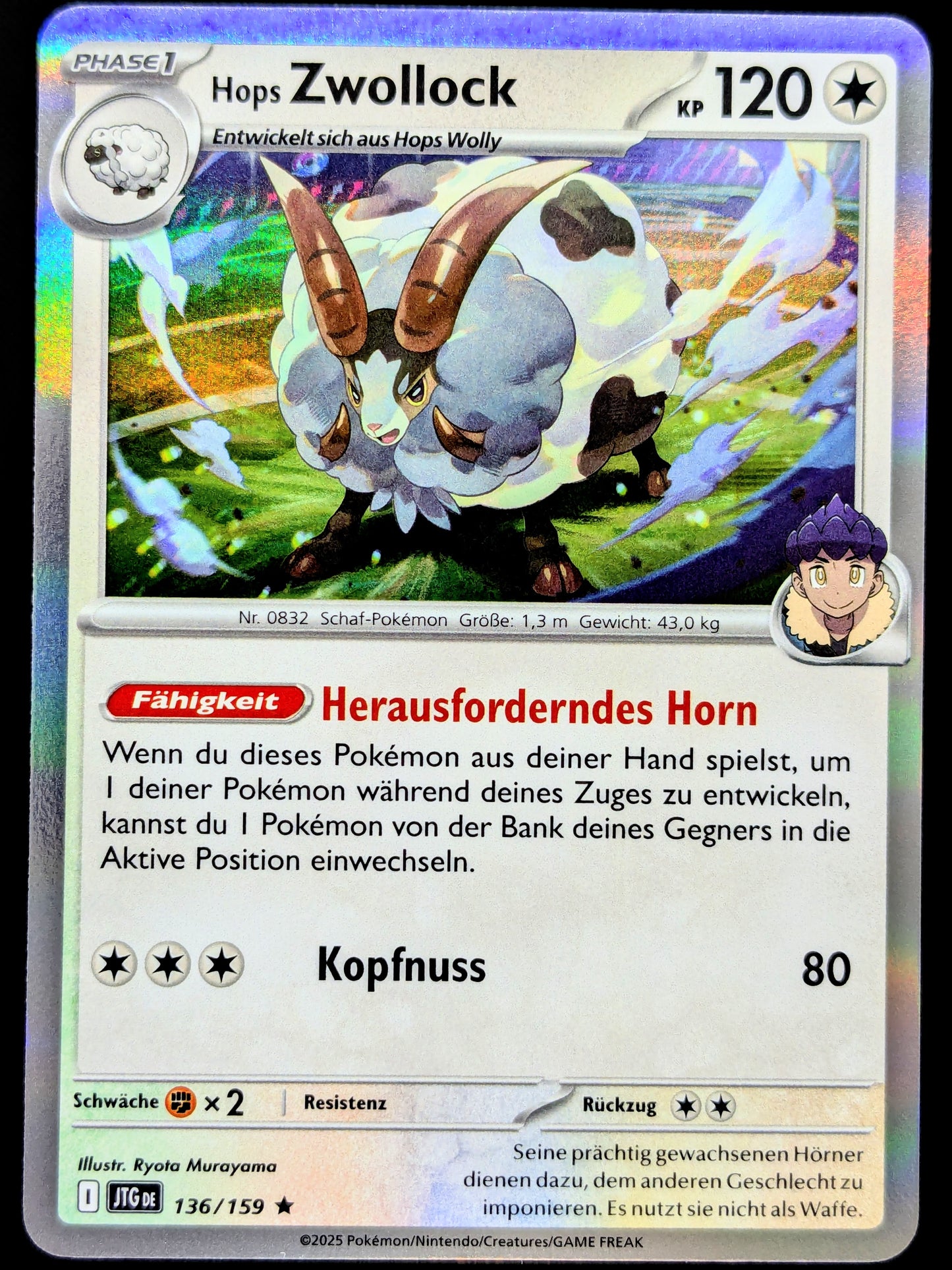 Hops Zwollock Holo 136/159 DE