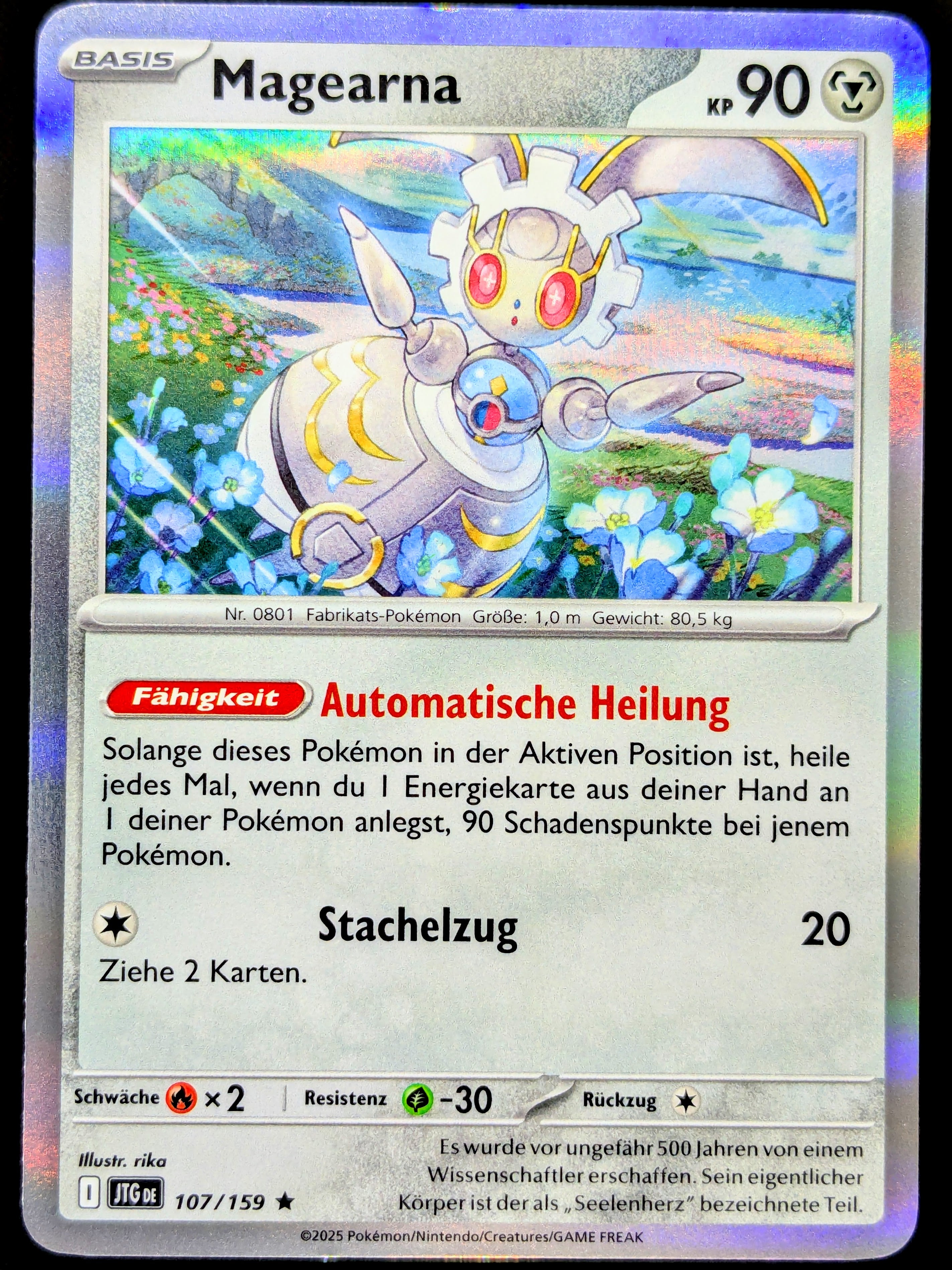magearna pokemon card value Magearna Holo 107/159 DE – Deckshop.de