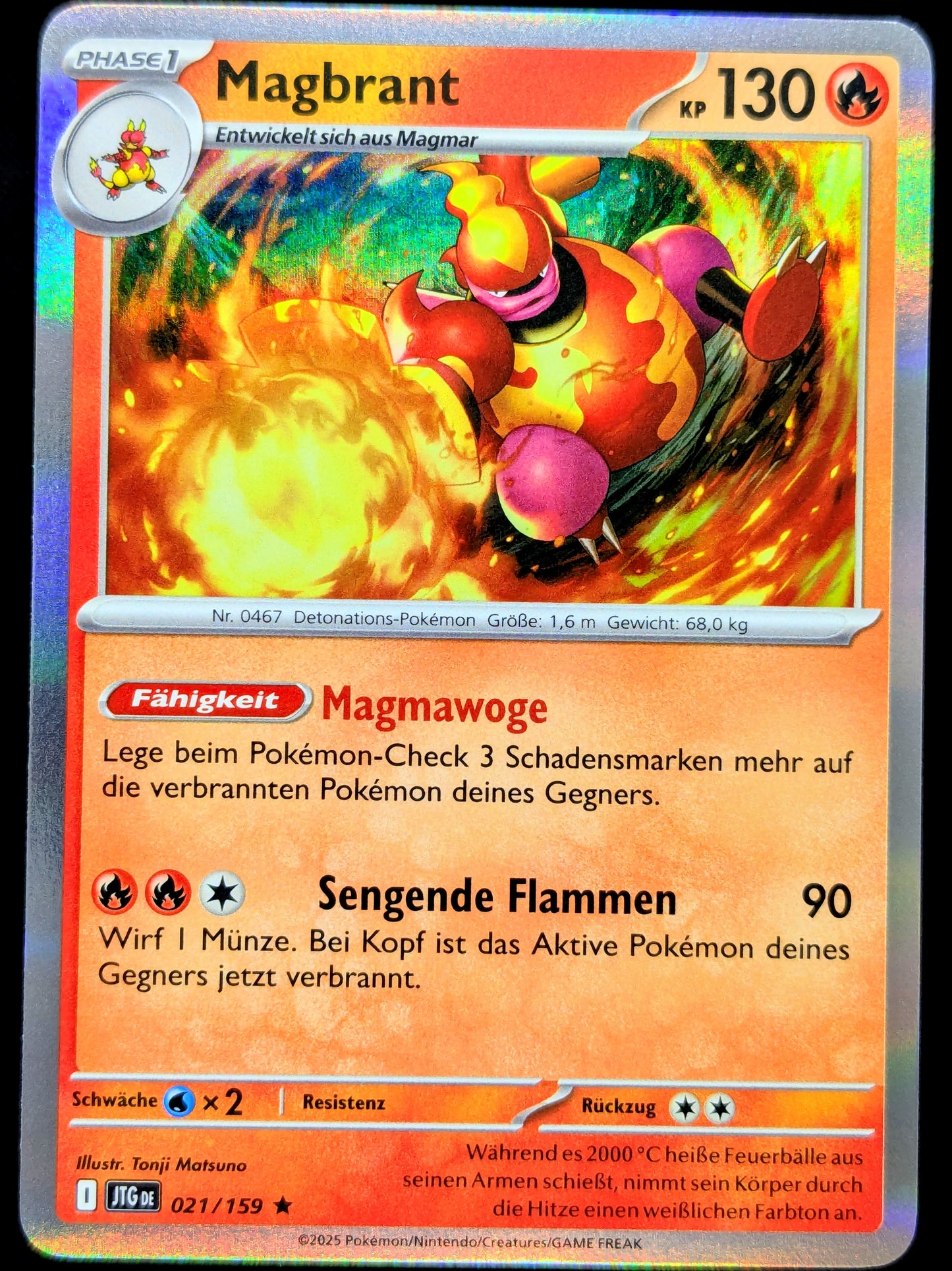 Magbrant Holo 021/159 DE