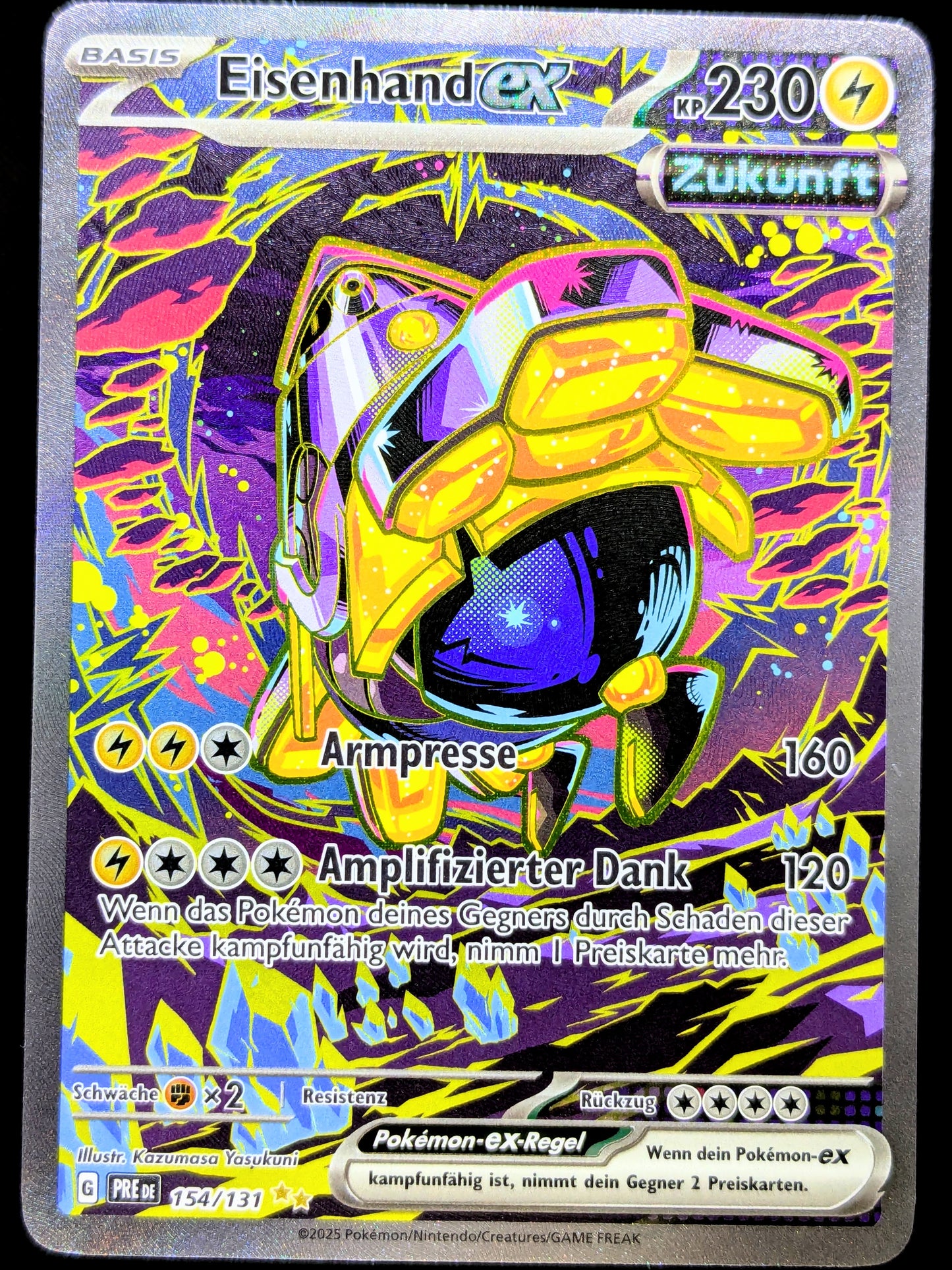 Eisenhand Ex 154/131 Special Illustration Rare DE
