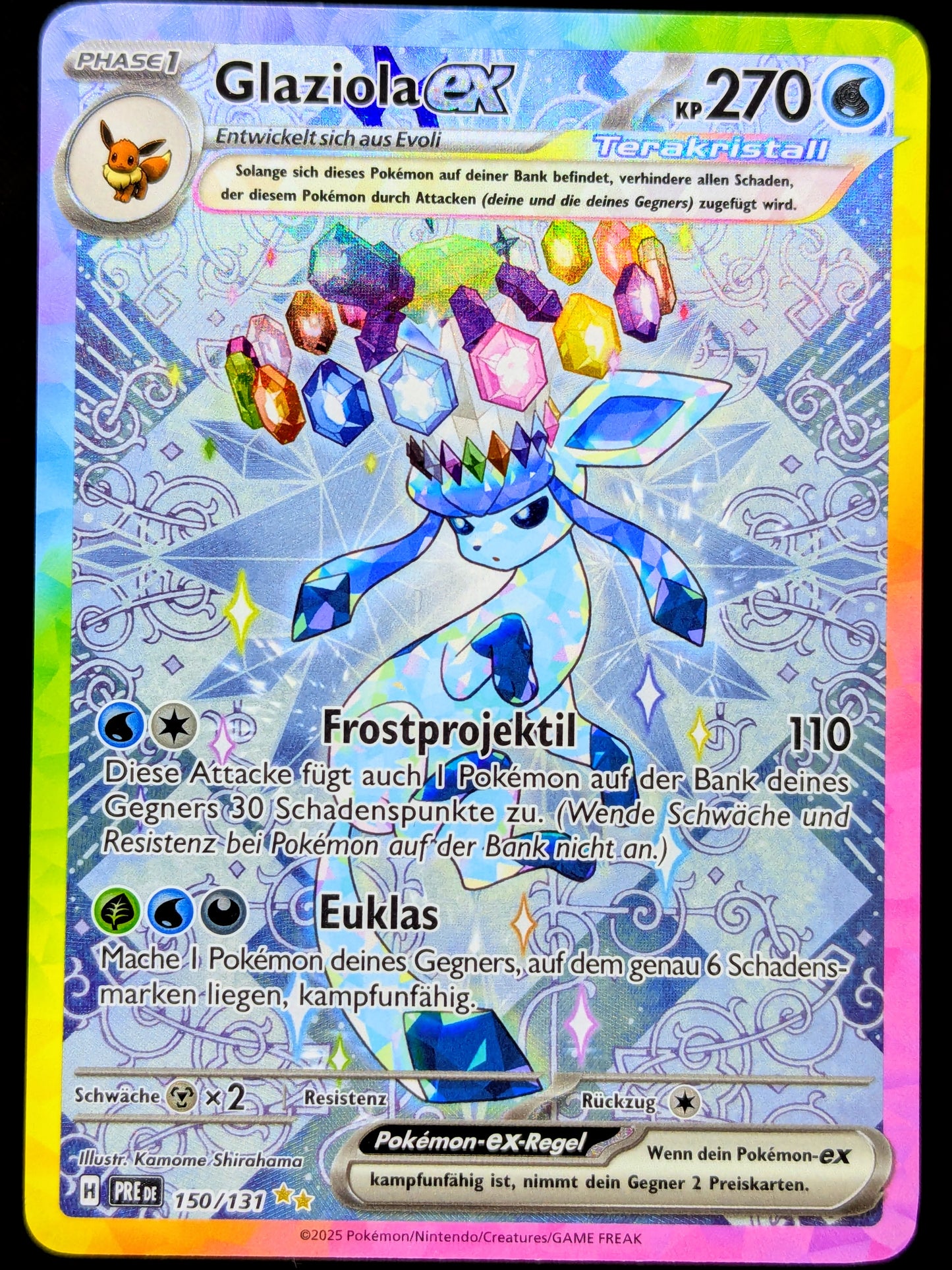 Glaziola Ex Terakristall 150/131 Special Illustration Rare DE