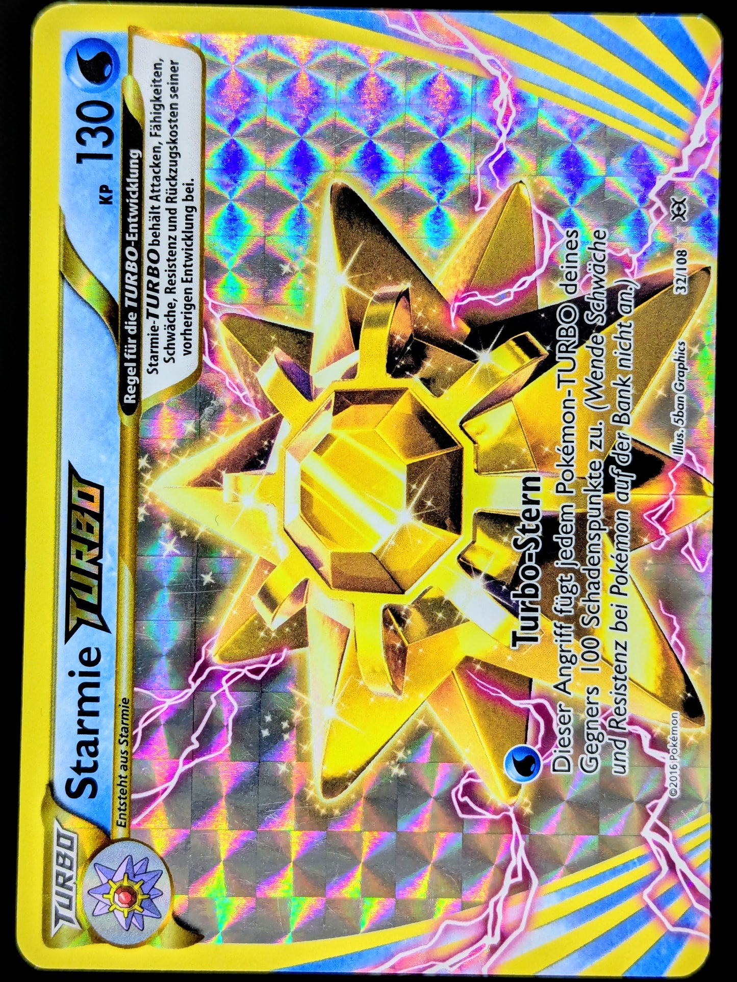 Starmie Turbo 32/108 DE