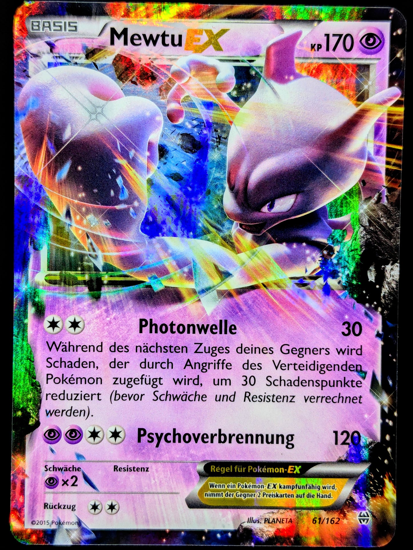 Mewtu Ex 61/162 DE