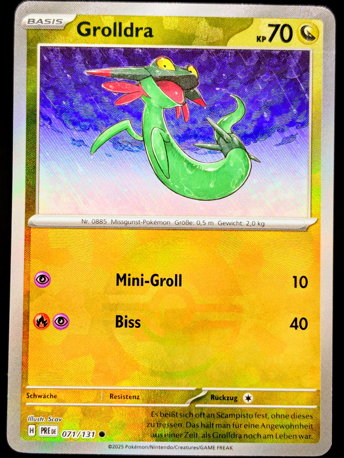 Grolldra Pokéball 071/131 DE