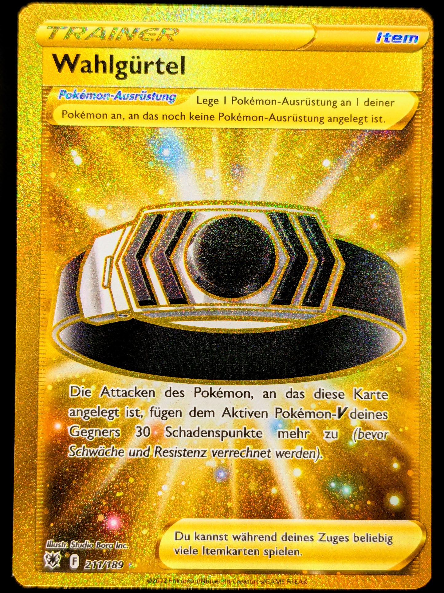 Wahlgürtel Gold 211/189 DE