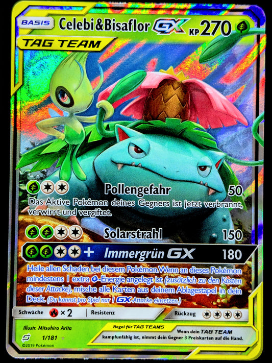 Celebi & Bisaflor GX Tag Team 1/181 DE