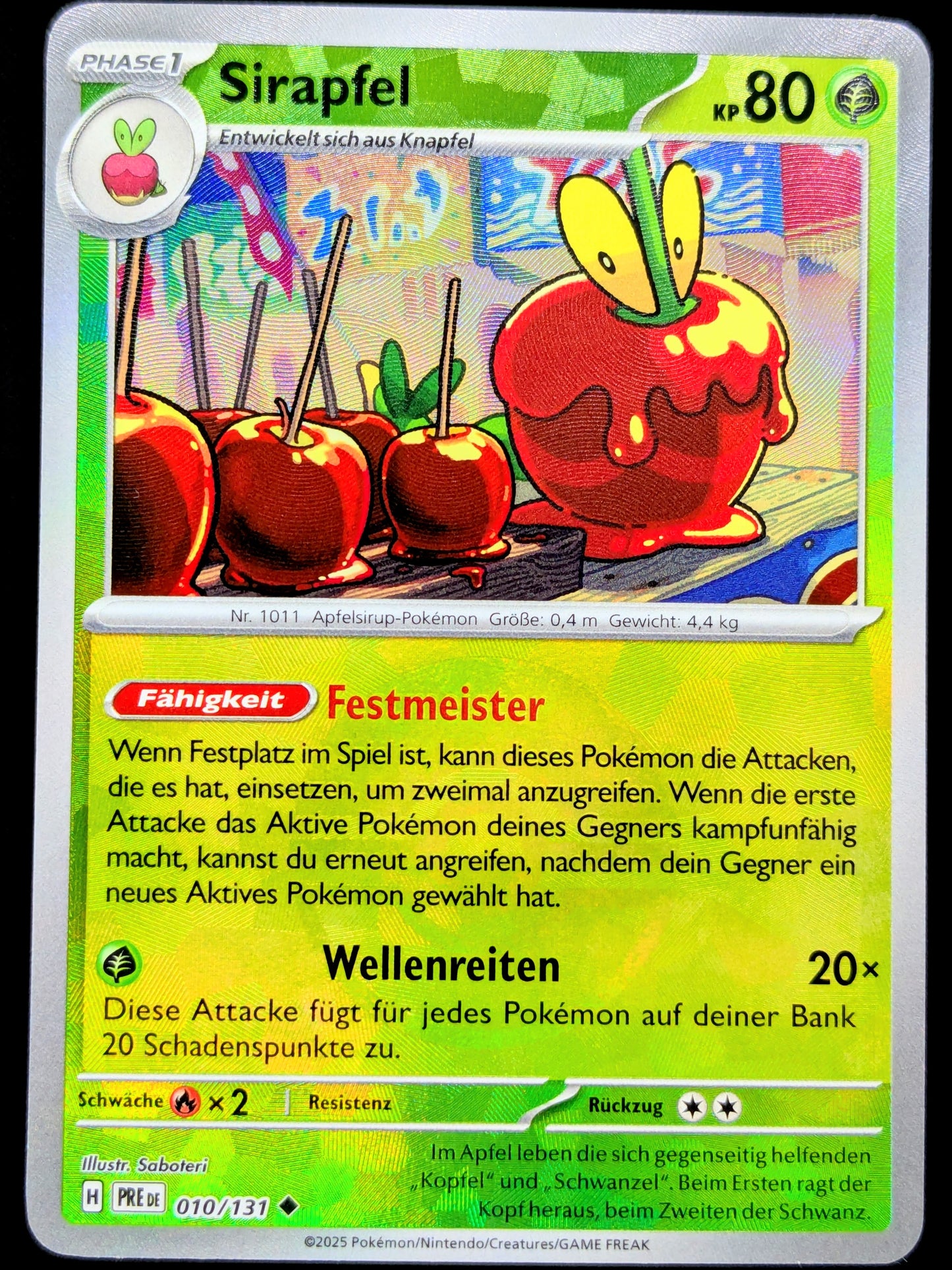 Sirapfel Pokéball 010/131 DE