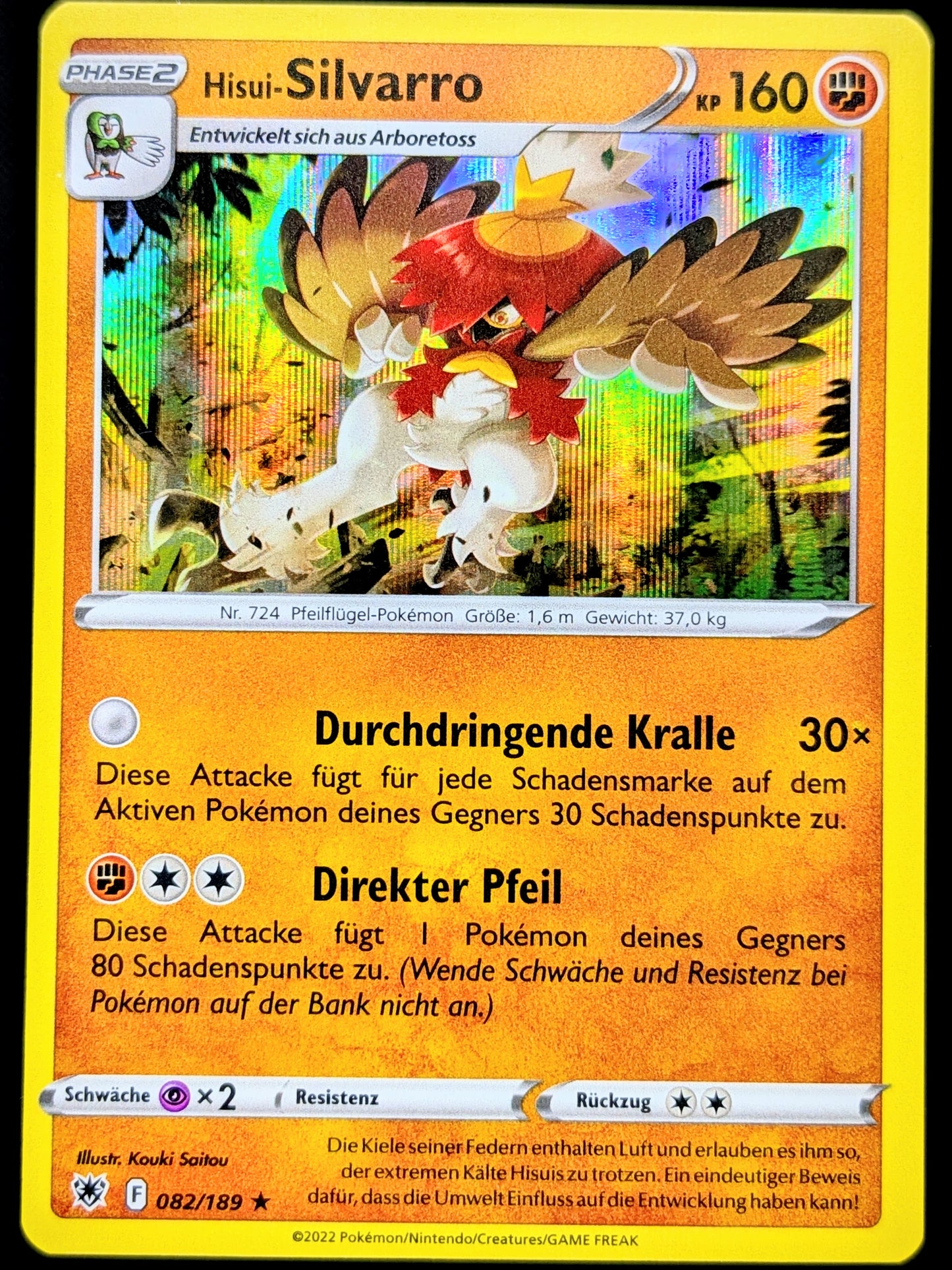 Hisui-Silvarro Holo 082/189 DE