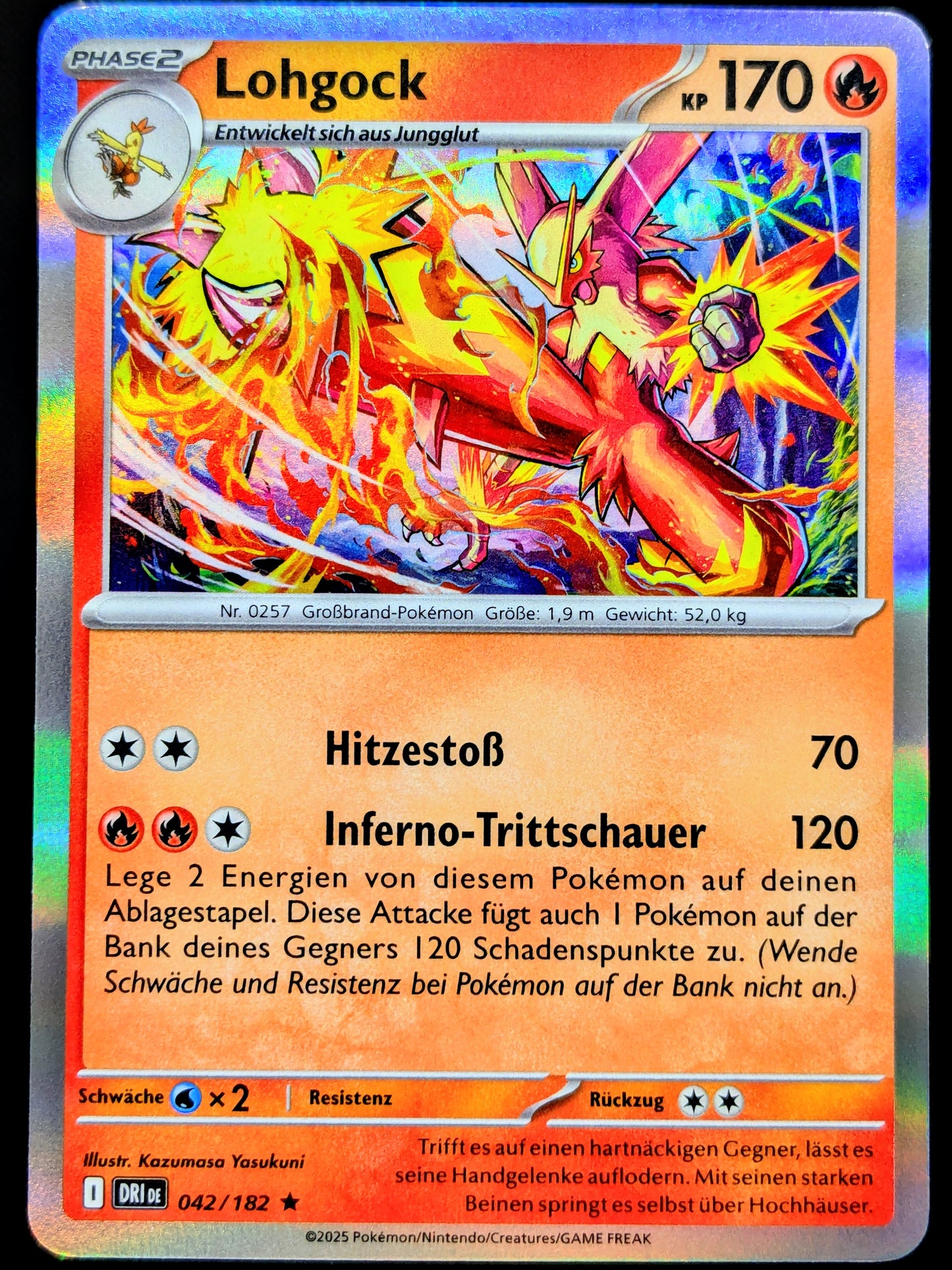 Lohgock Holo 042/182 DE