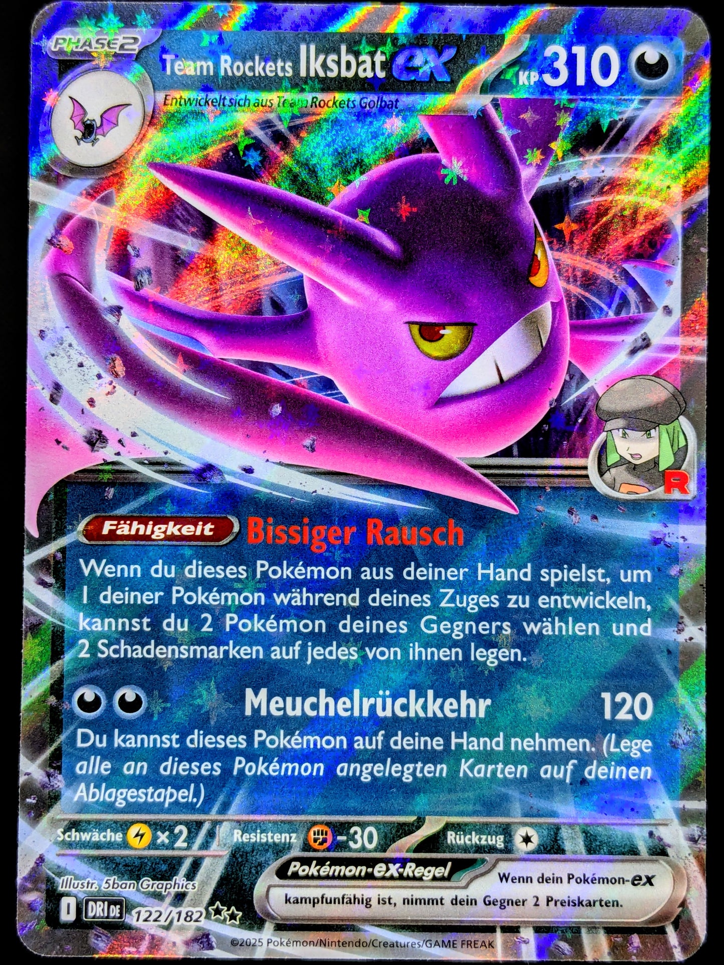 Team Rockets Iksbat Ex 122/182 DE