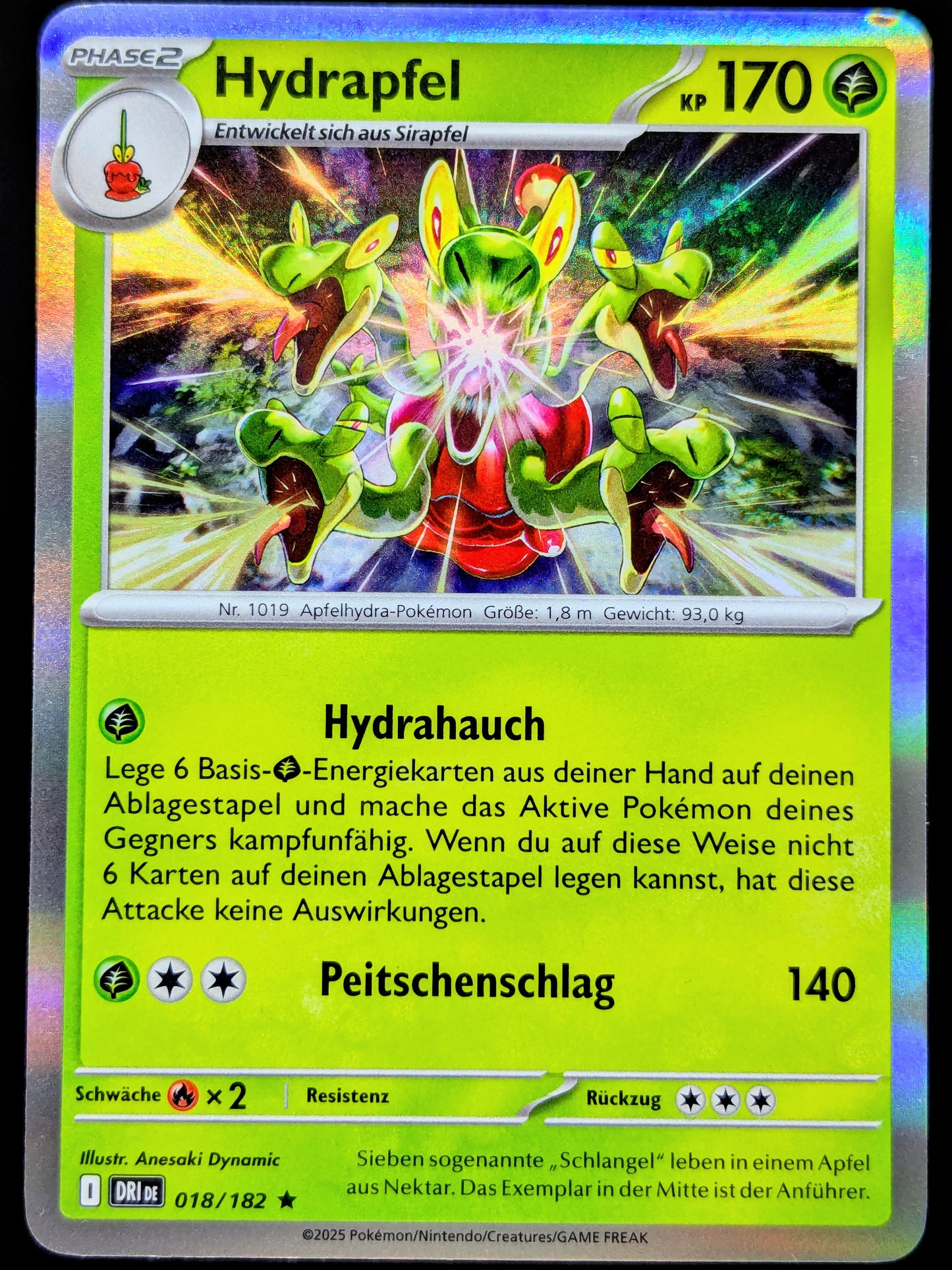 Hydrapfel Holo 018/182 DE