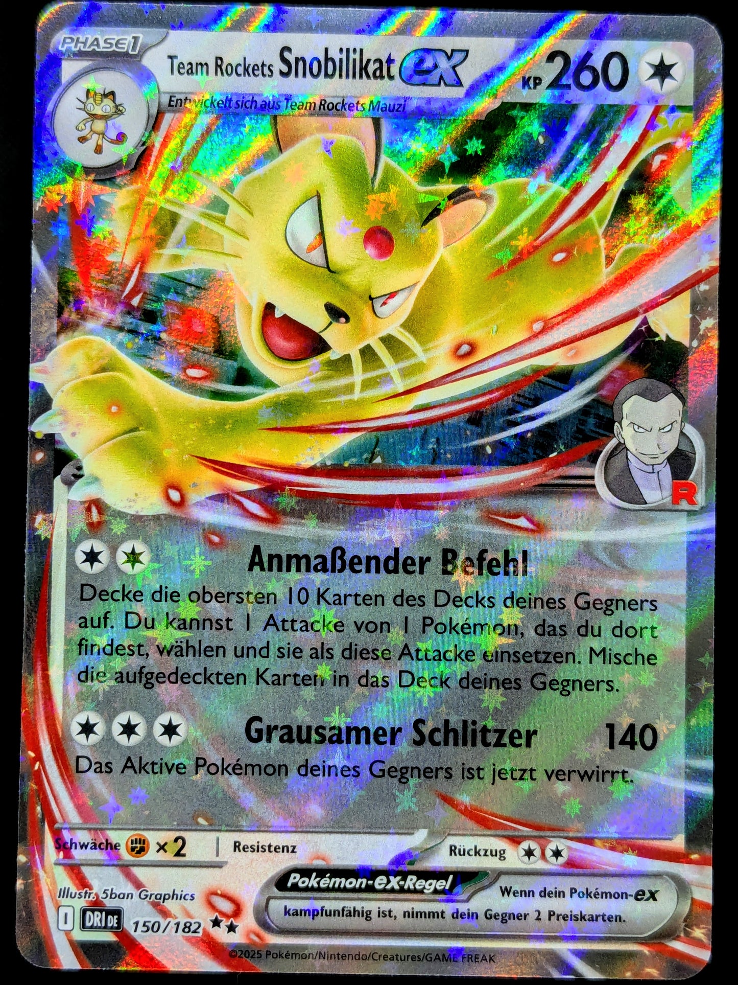 Team Rockets Snobilikat Ex 150/182 DE