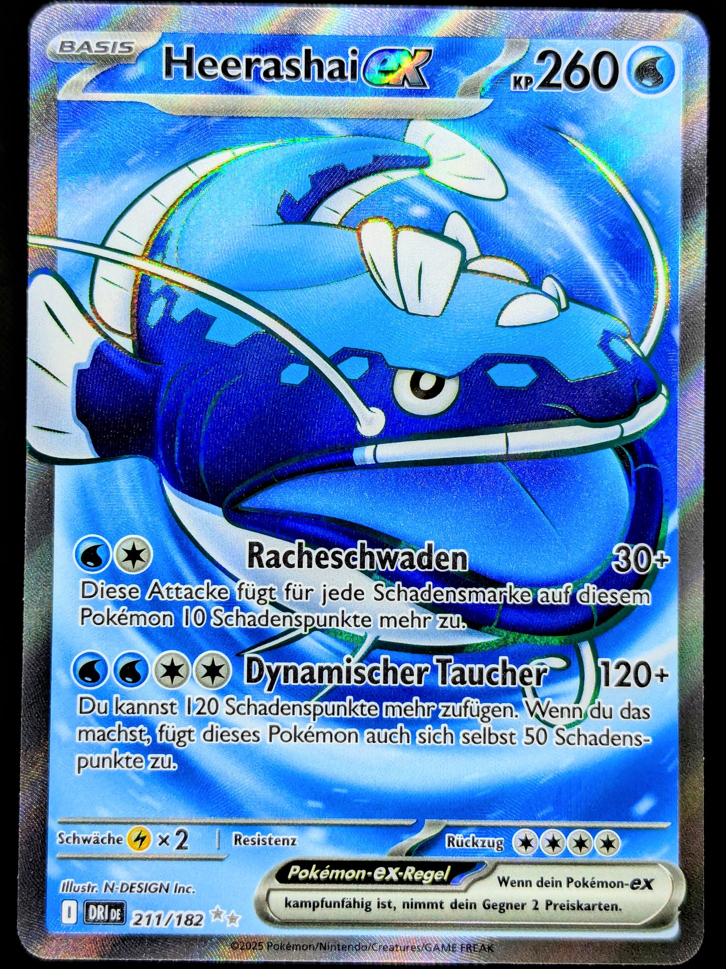 Heerashai Ex Full Art 211/182 DE