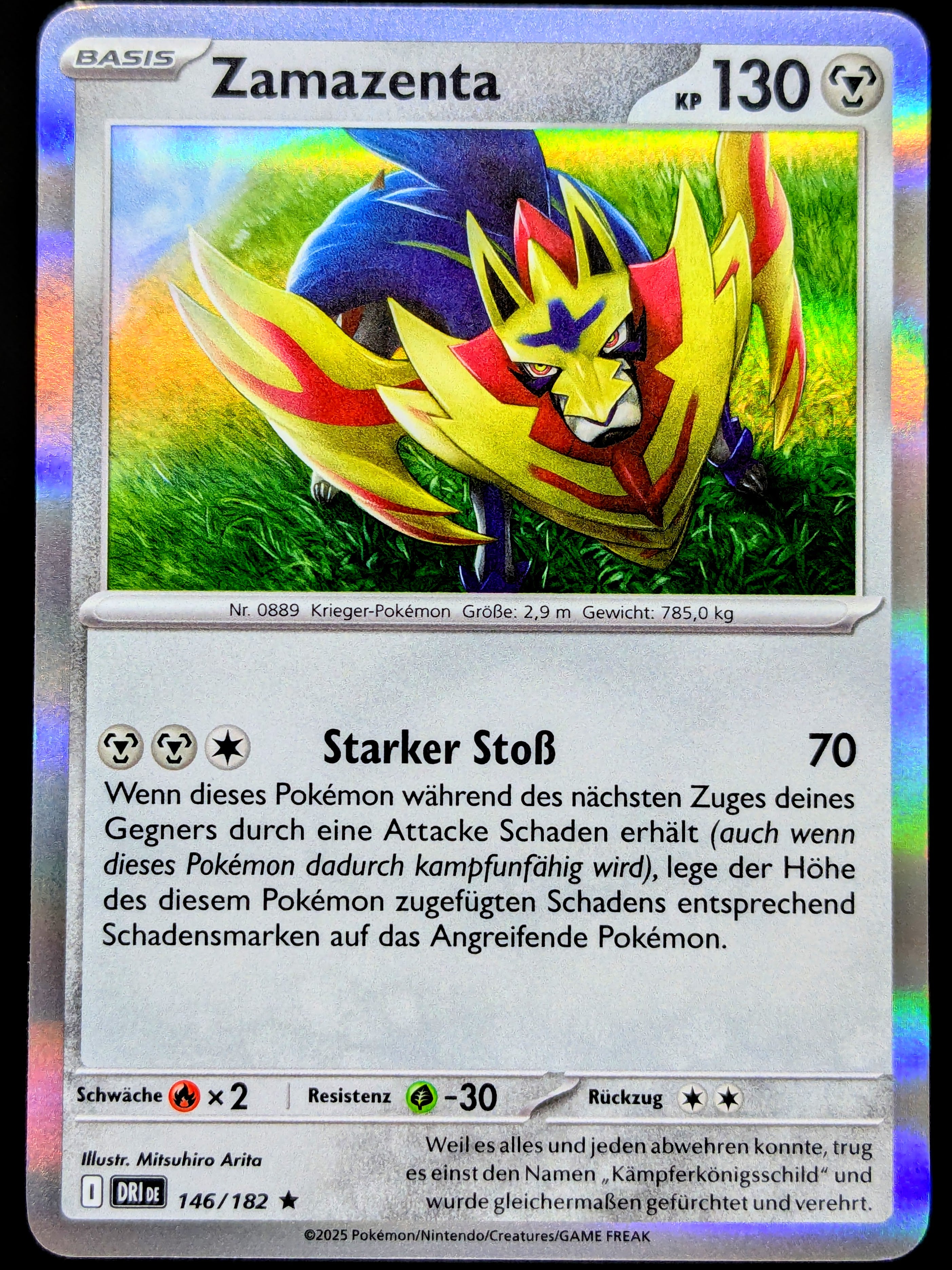 Zamazenta Holo 146/182 DE Deckshop.de Zamazenta Holo 146/182 DE Deckshop.de