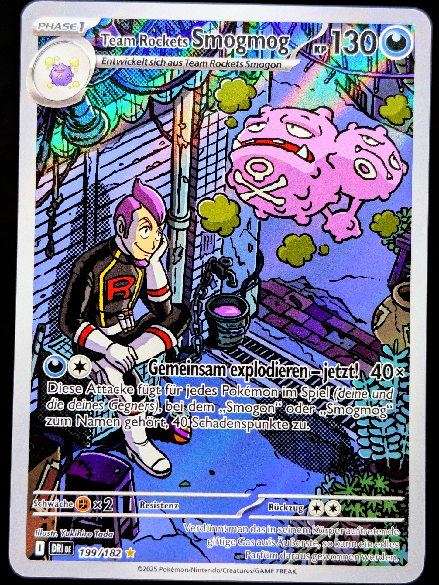 Team Rockets Smogmog 199/182 Illustration Rare DE