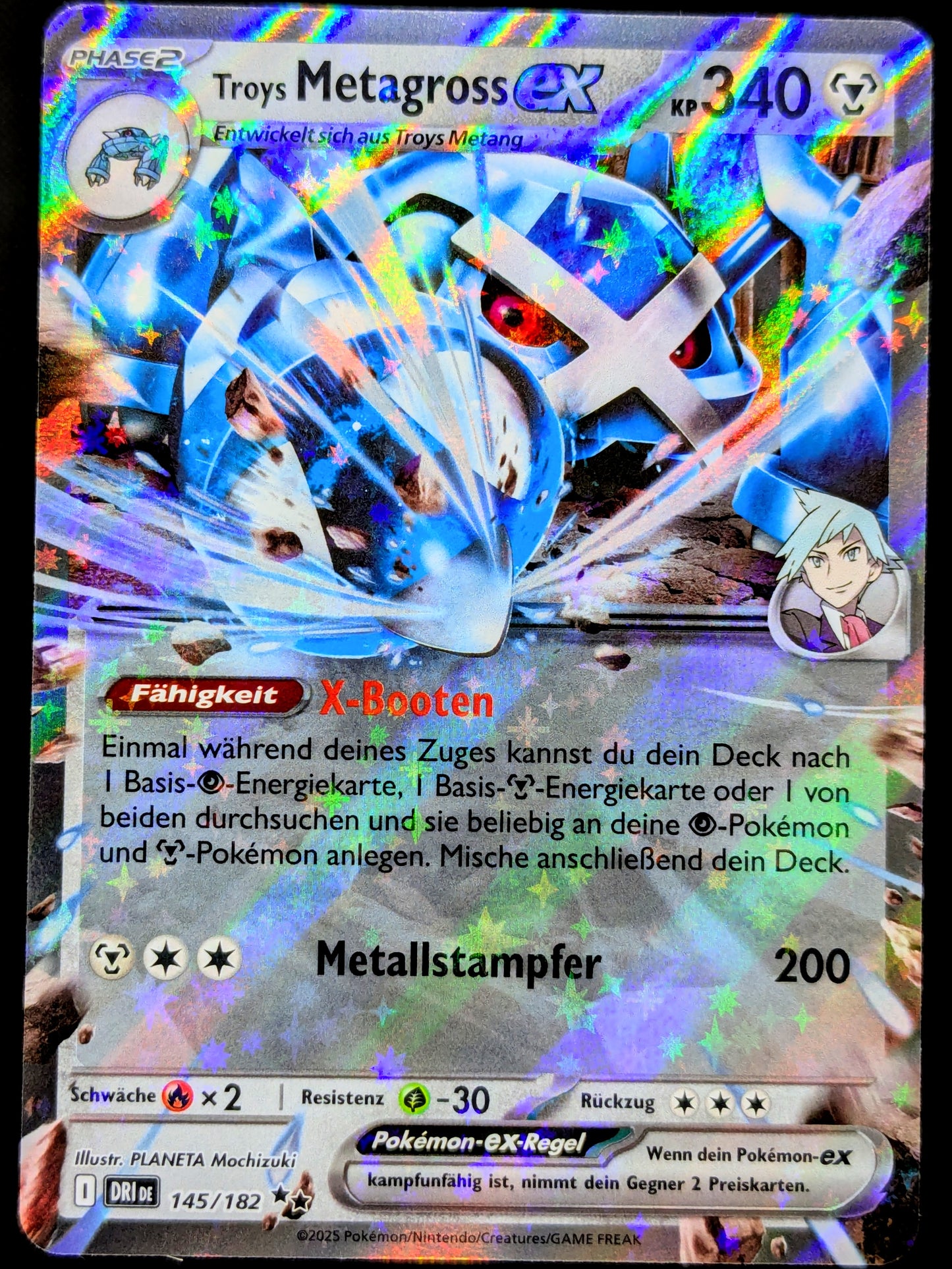 Troys Metagross Ex 145/182 DE
