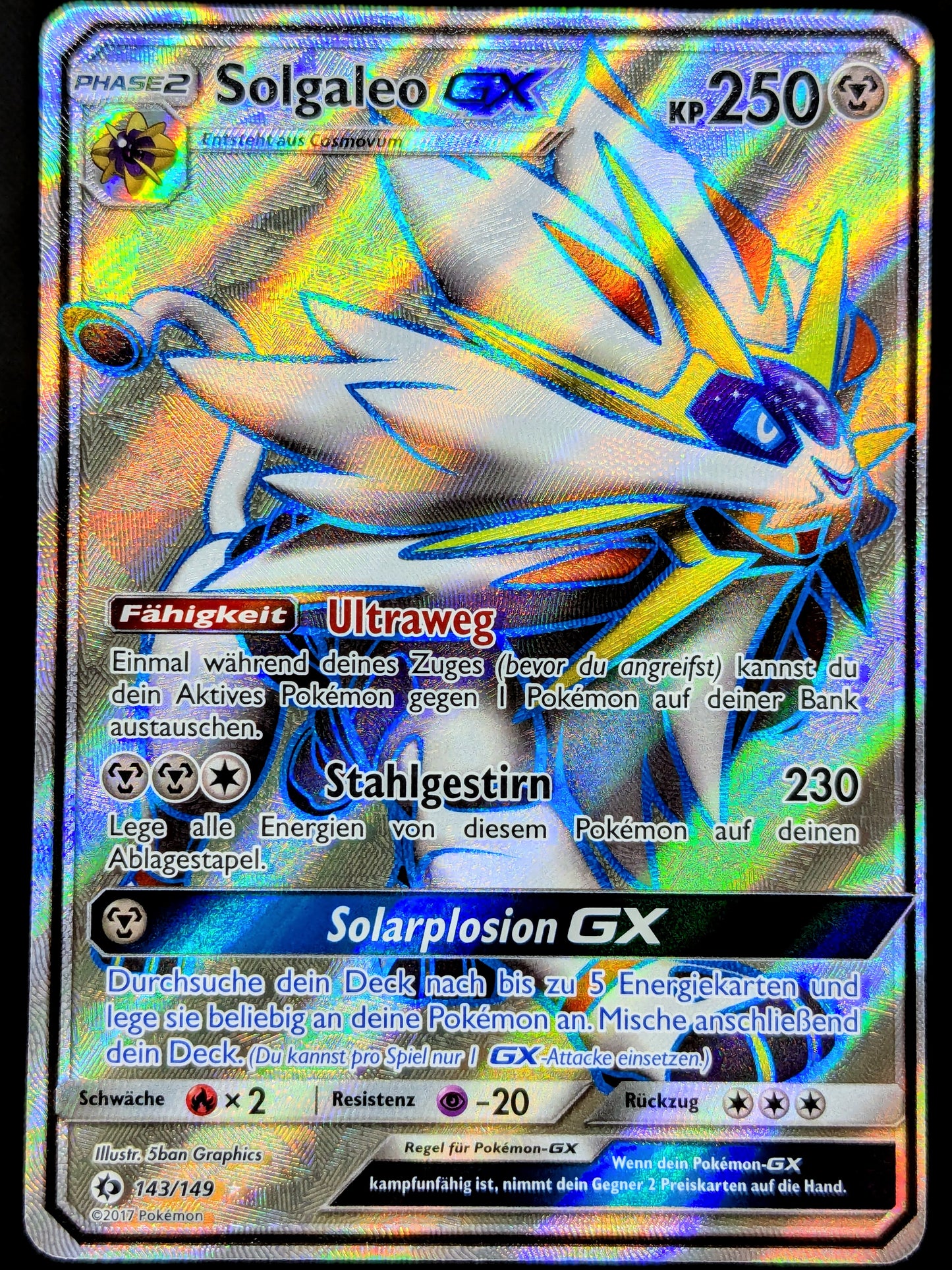 Solgaleo GX 143/149 DE