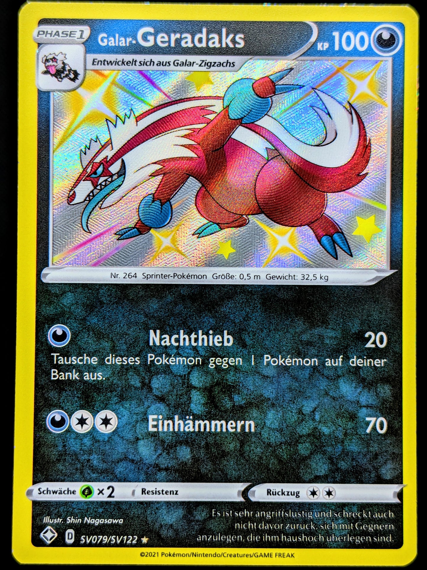 Galar-Geradaks Shiny SV079/SV122 DE