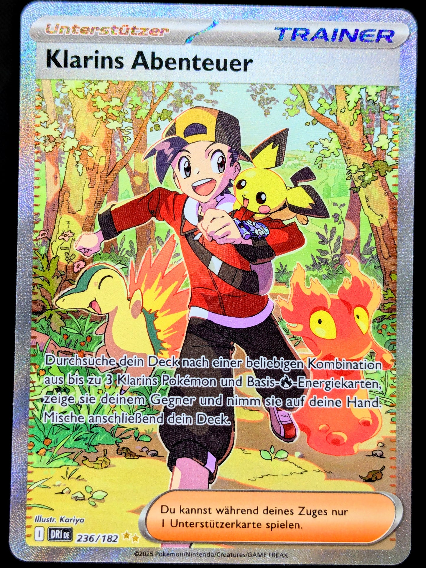 Klarins Abenteuer 236/182 Special Illustration Rare DE