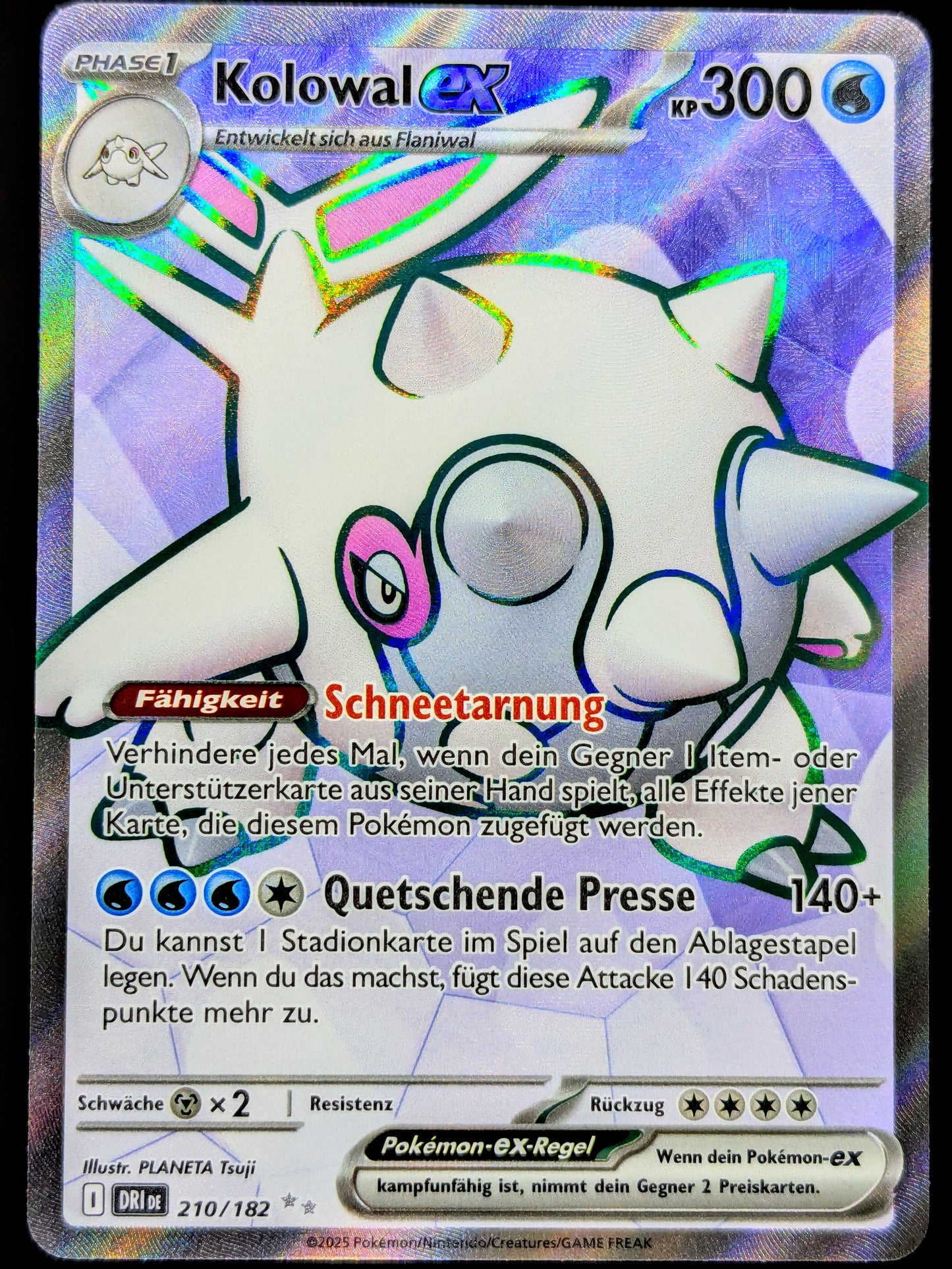 Kolowal Ex Full Art 210/182 DE