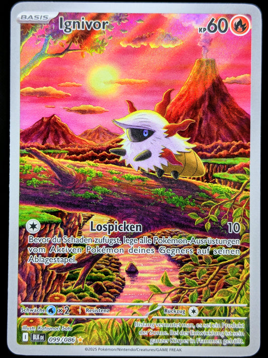 Ignivor 099/086 Illustration Rare DE