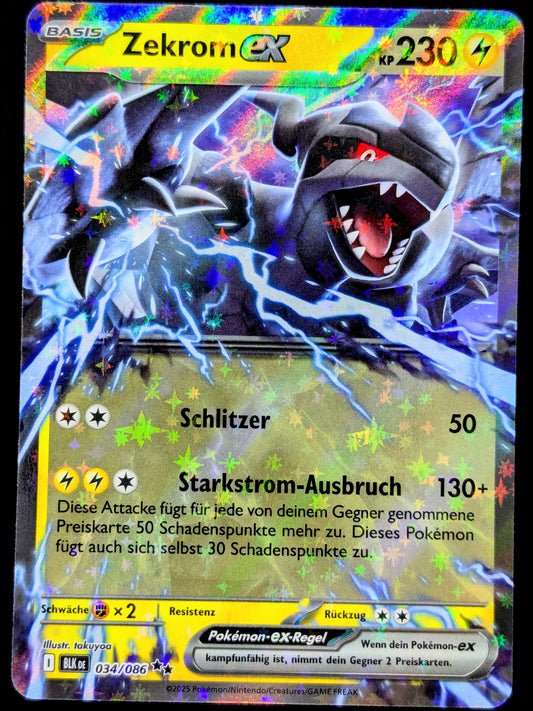 Zekrom Ex 034/086 DE