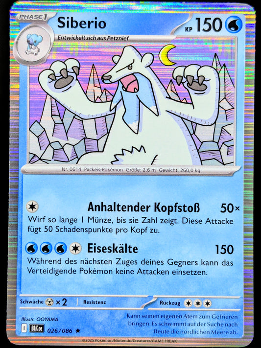 Siberio Holo 026/086 DE
