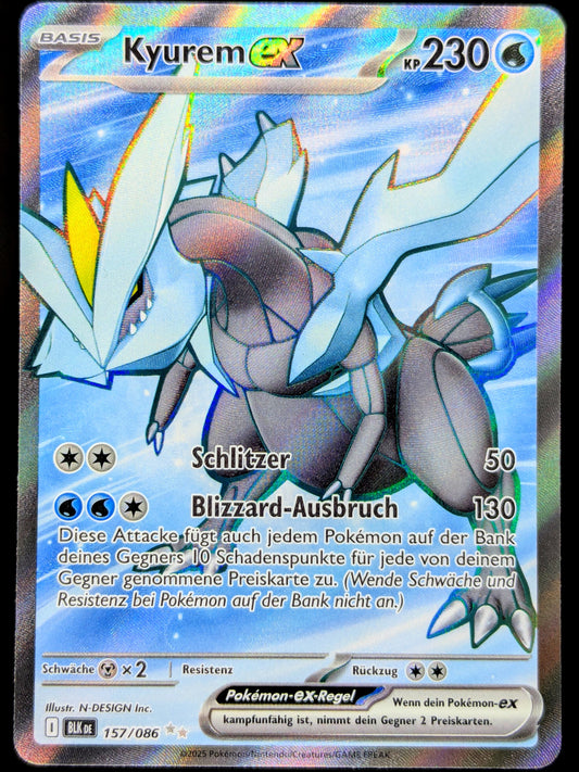 Kyurem Ex Full Art 157/086 DE