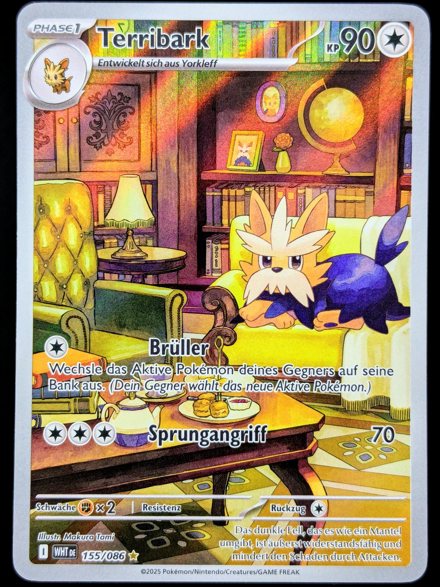 Terribark 155/086 Illustration Rare DE