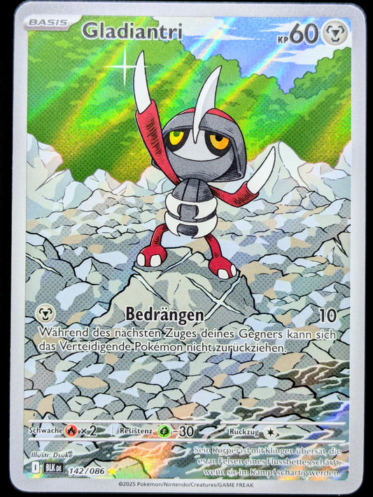 Gladiantri 142/086 Illustration Rare DE