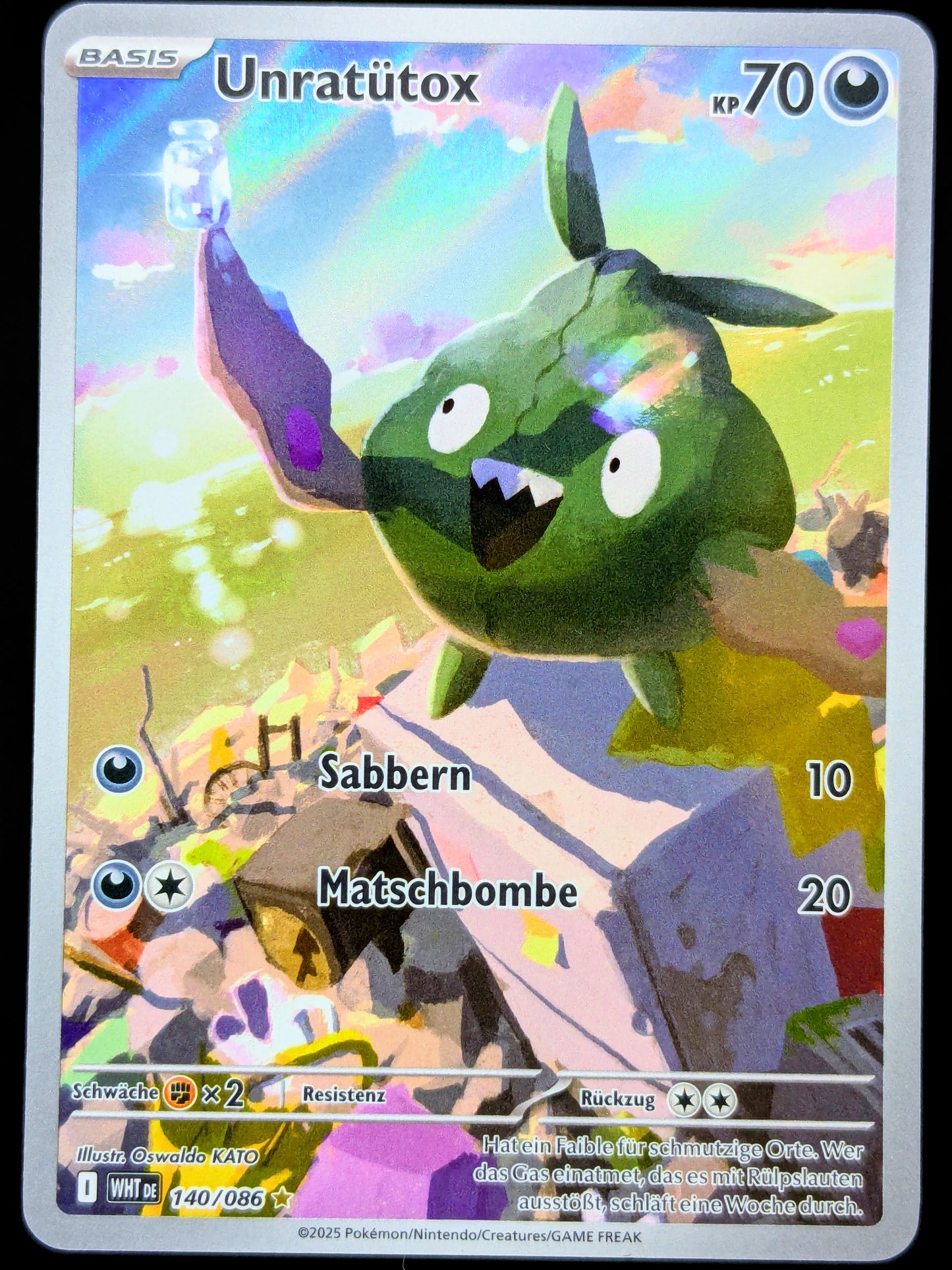 Unratütox 140/086 Illustration Rare DE