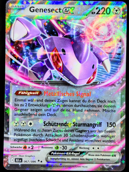 Genesect Ex 067/086 DE