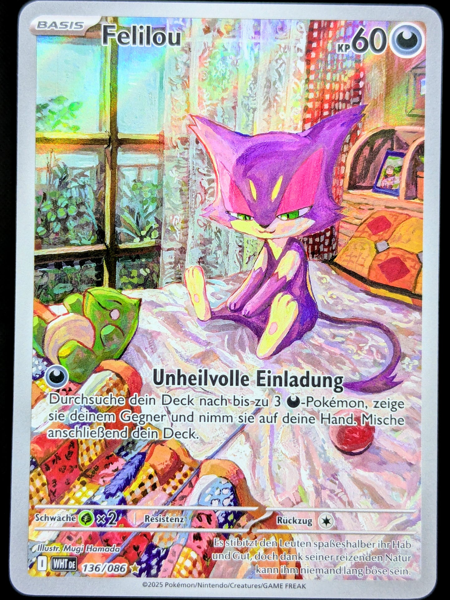 Felilou 136/086 Illustration Rare DE