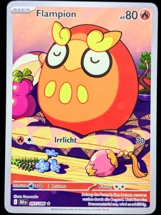 Flampion 097/086 Illustration Rare DE