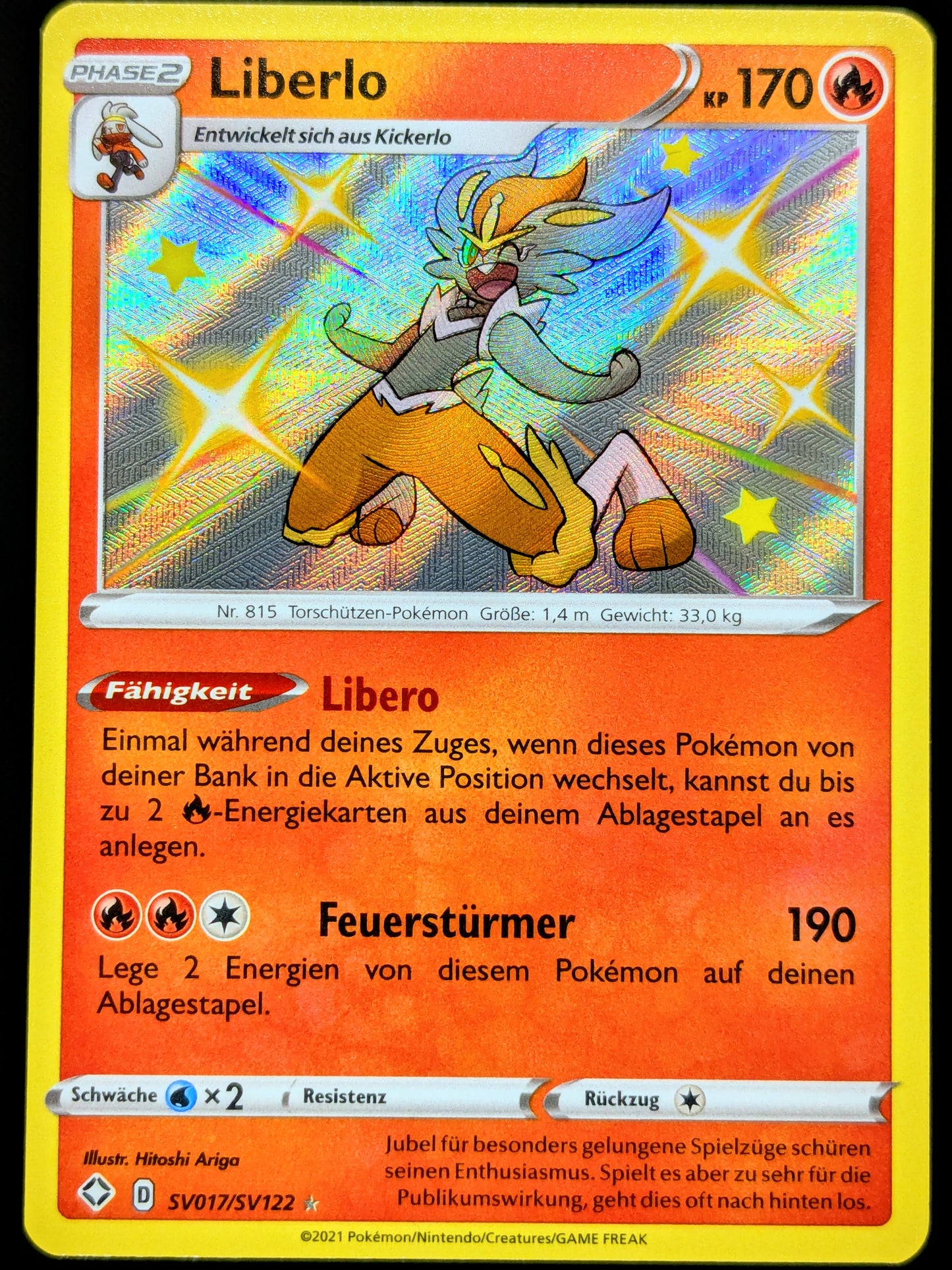 Liberlo Shiny SV017/SV122 DE