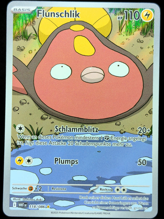 Flunschlik 118/086 Illustration Rare DE