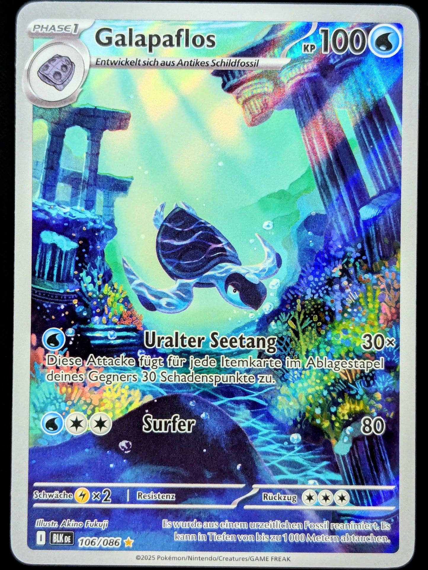 Galapaflos 106/086 Illustration Rare DE