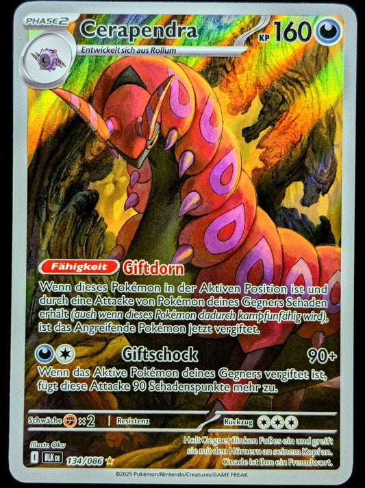 Cerapendra 134/086 Illustration Rare DE