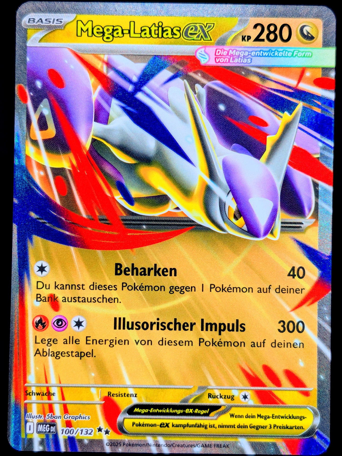 Mega-Latias Ex 100/132 DE