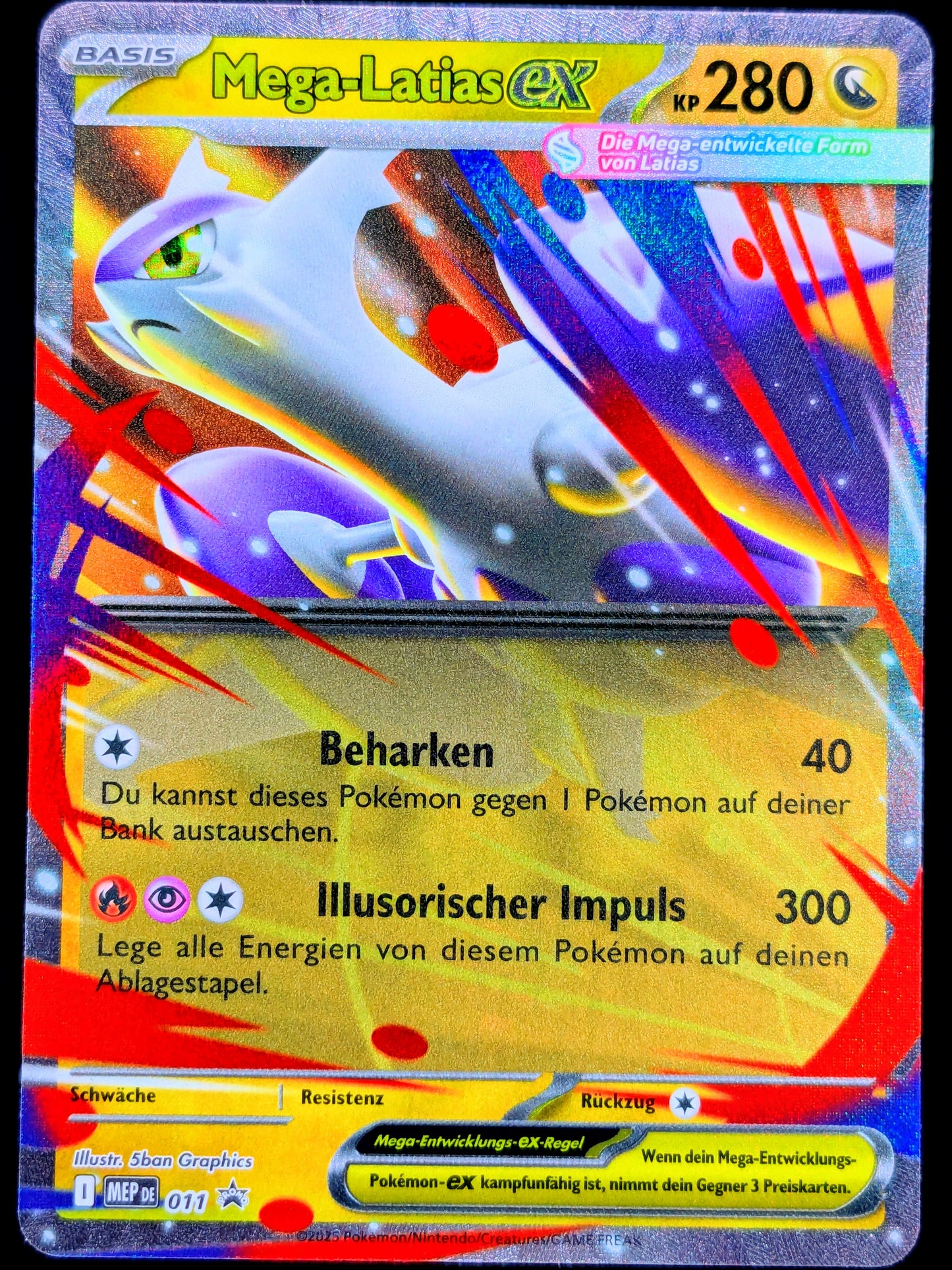 Mega-Latias Ex Promo MEP011 DE