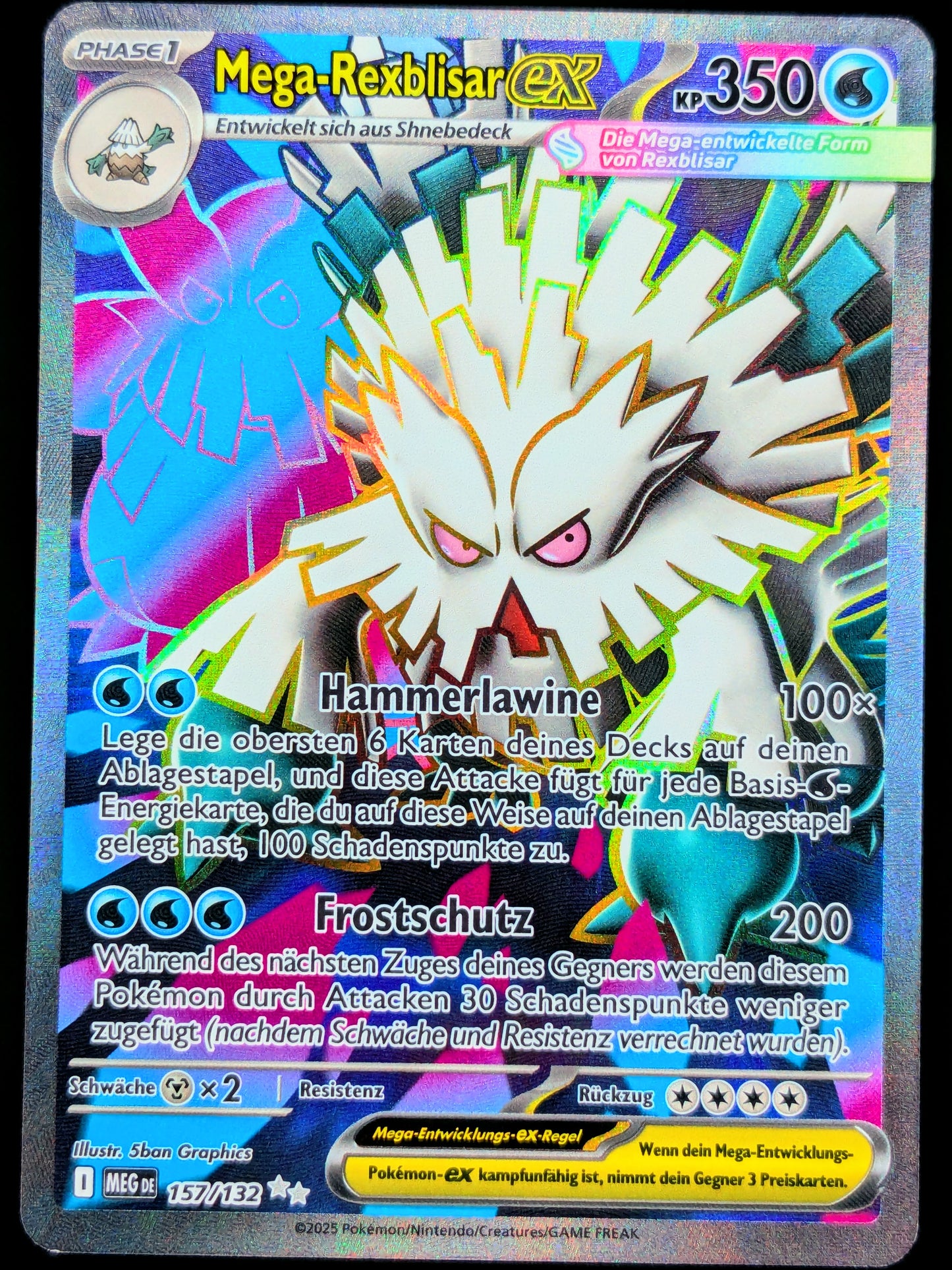 Mega-Rexblisar Ex Full Art 157/132 DE
