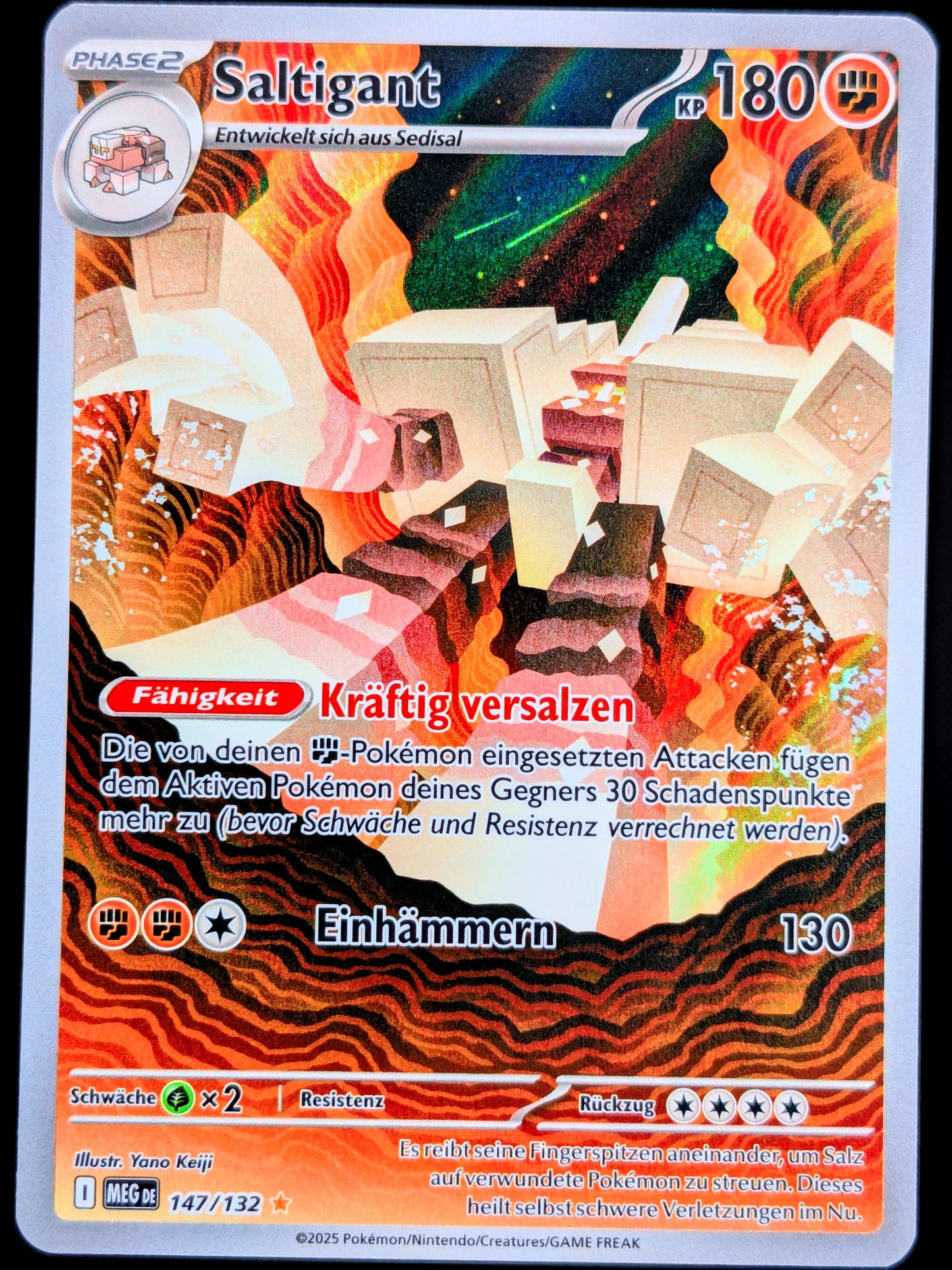 Saltigant 147/132 Illustration Rare DE