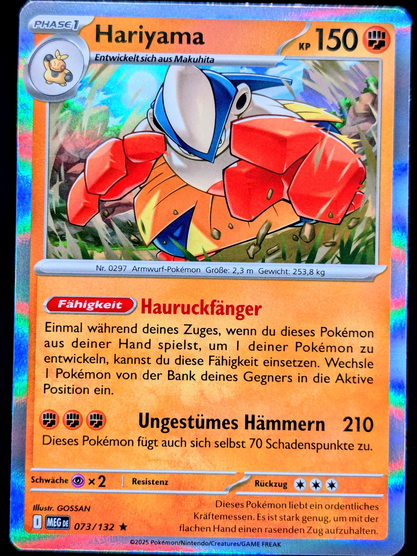 Hariyama Holo 073/132 DE
