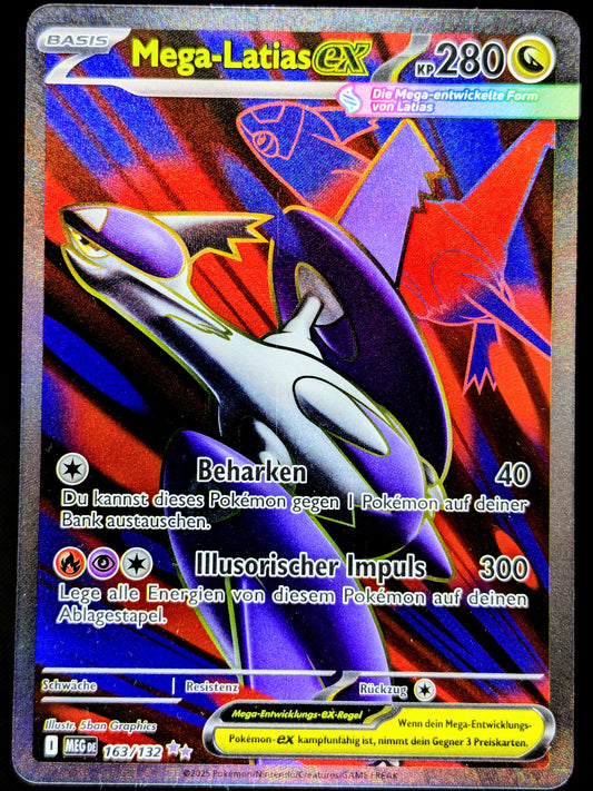 Mega-Latias Ex Full Art 163/132 DE
