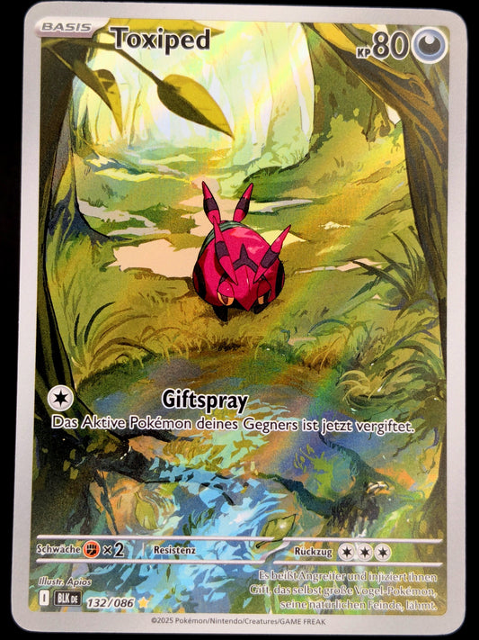 Toxiped 132/086 Illustration Rare DE