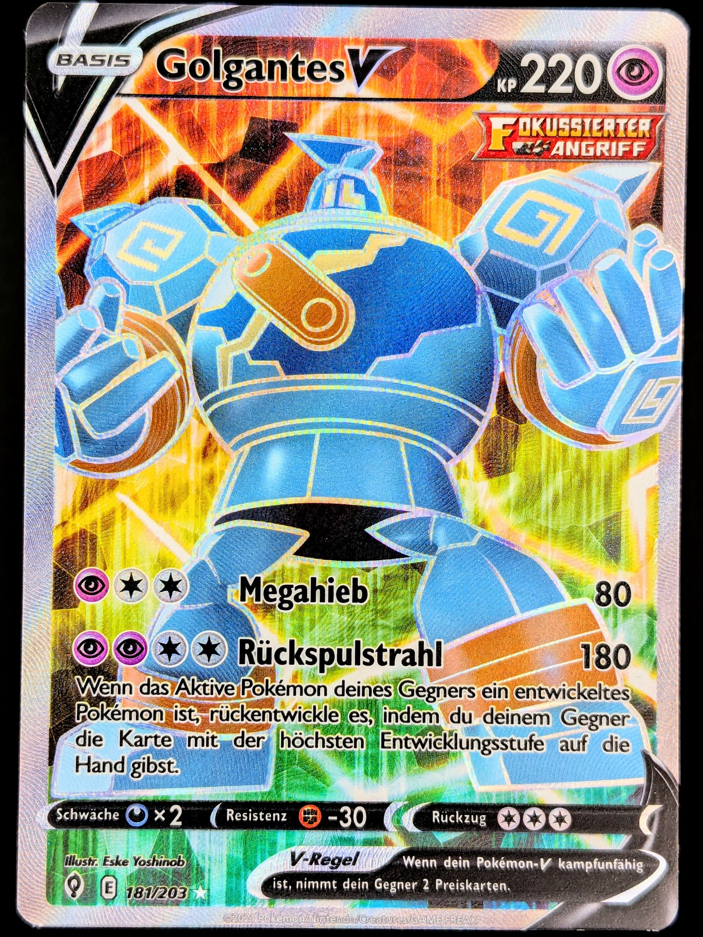 Golgantes V Full Art 181/203 DE