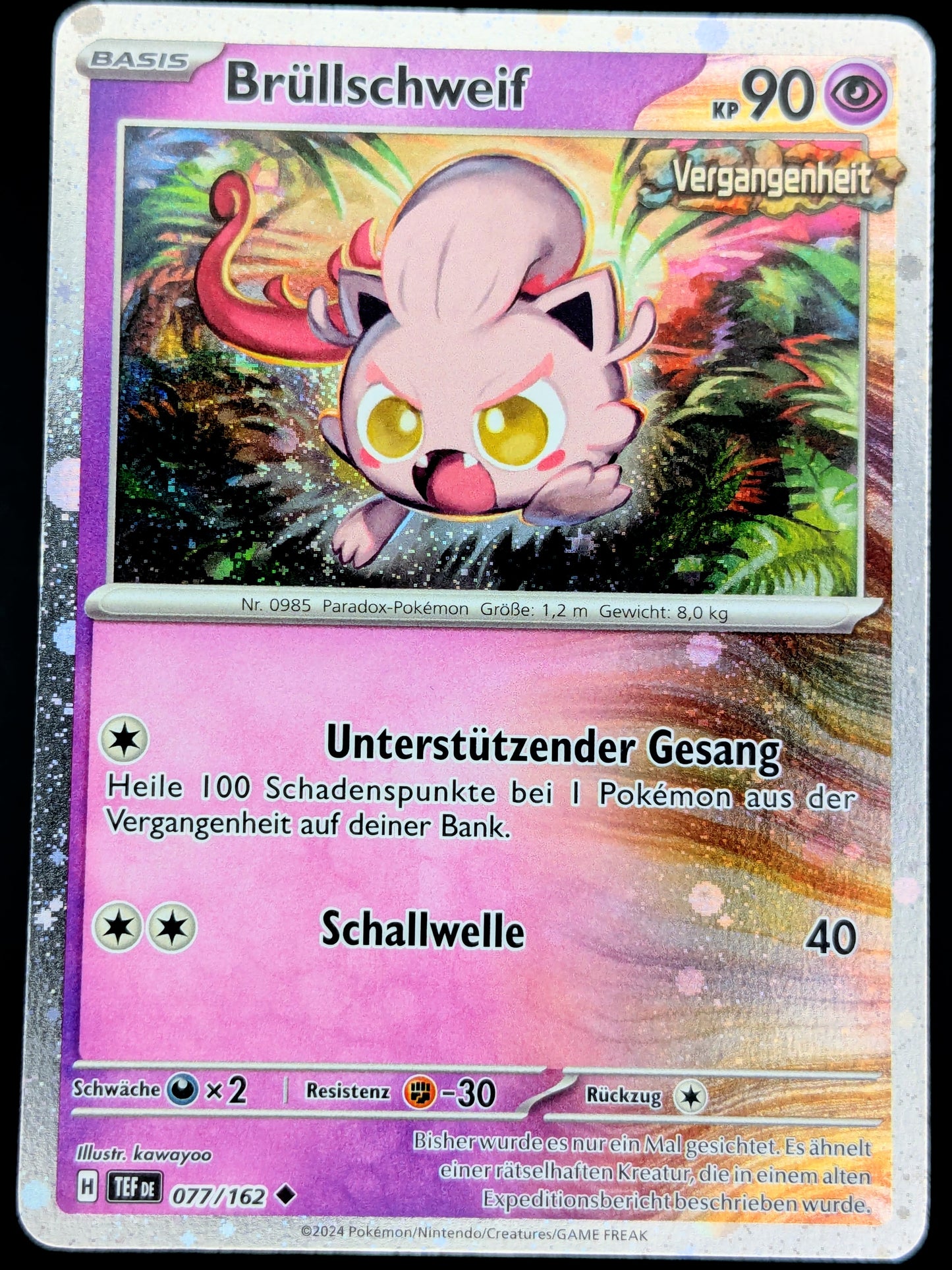 Brüllschweif Holo 077/162 DE