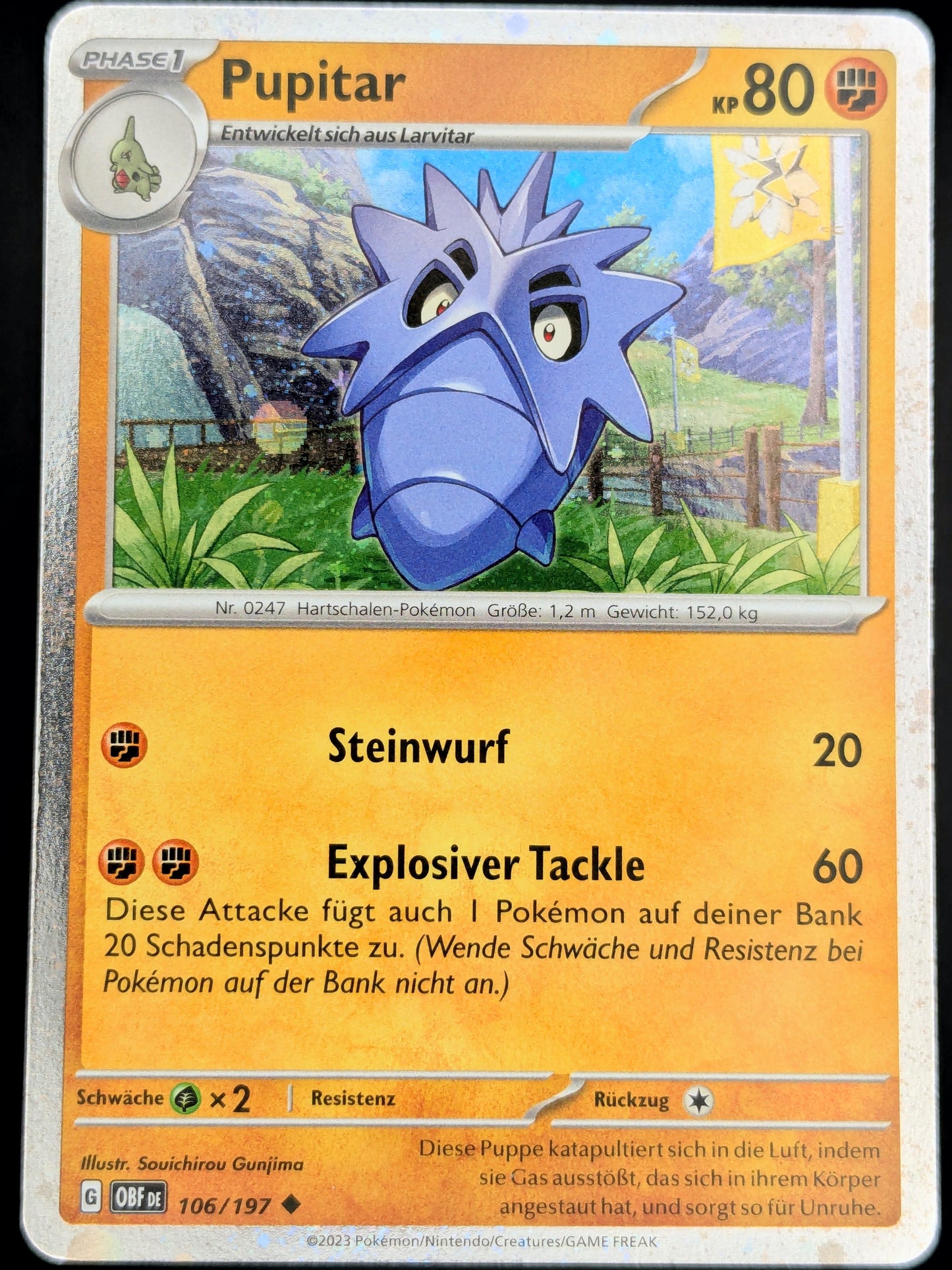 Pupitar Holo 106/197 DE