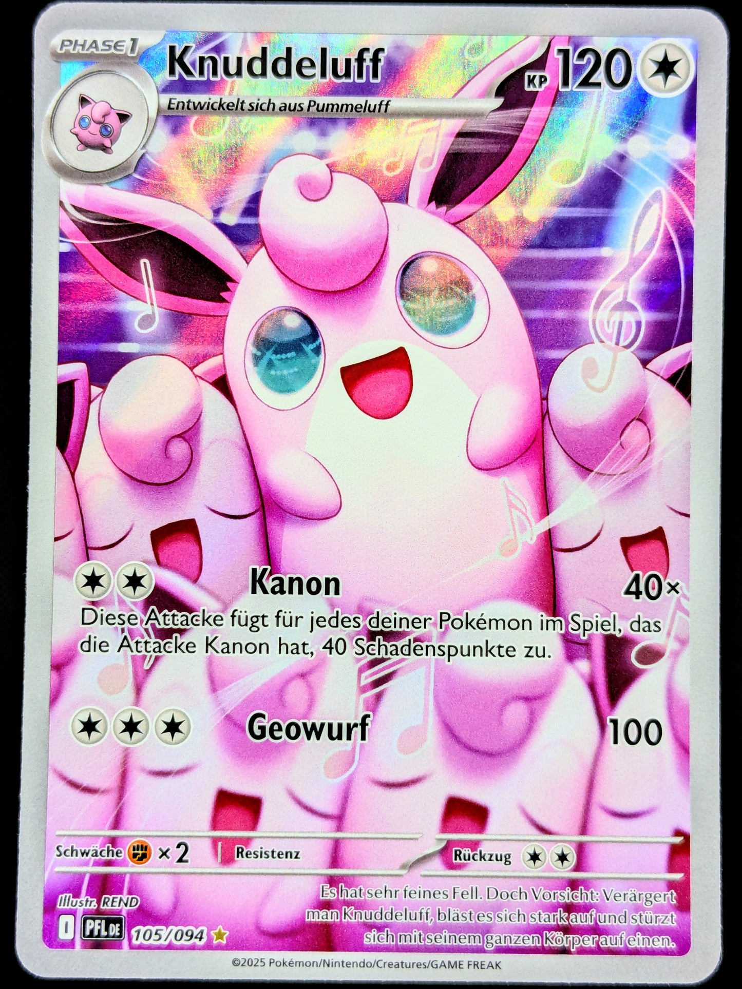 Knuddeluff 105/094 Illustration Rare DE